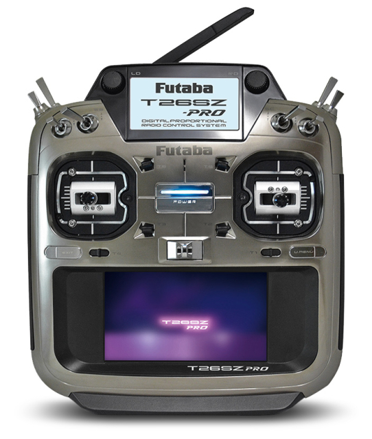Futaba T26SZ-PRO Radio FASSTest26, R7214SB, 2S LiPo
