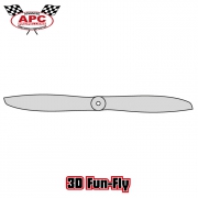 Propeller 18x6 3-D Fun Fly Skjutande