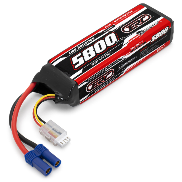 Li-Po Batteri 3S 11,1V 5800mAh 100C XT60-Kontakt