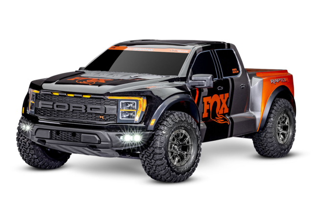 Traxxas Ford F-150 Raptor-R VXL-4s Ultimate 4WD 1/10 RTR Fox Svart