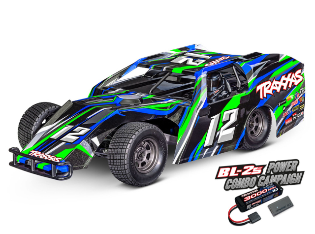 Traxxas Slash Mudboss BL-2s 1/10 Grön