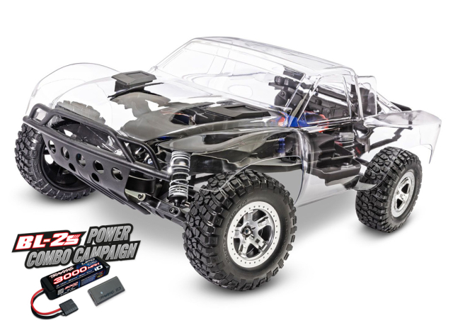 Traxxas Slash 2WD Byggsats BL-2S EHD Clipless 1/10