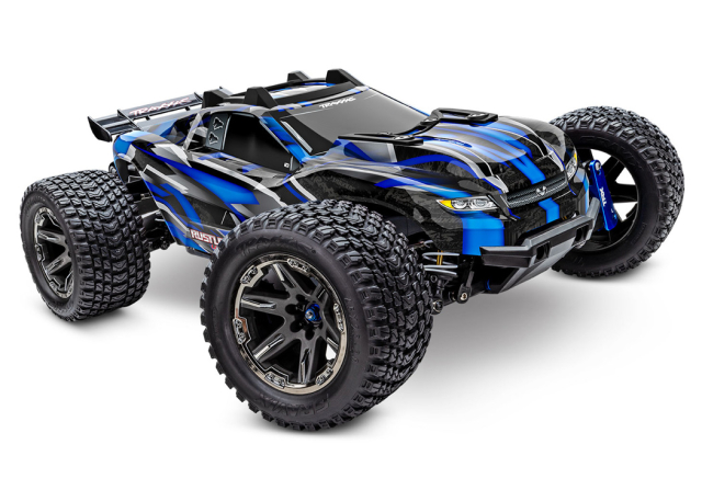 Traxxas Rustler 4WD Ultimate Clipless 1/10 Blå