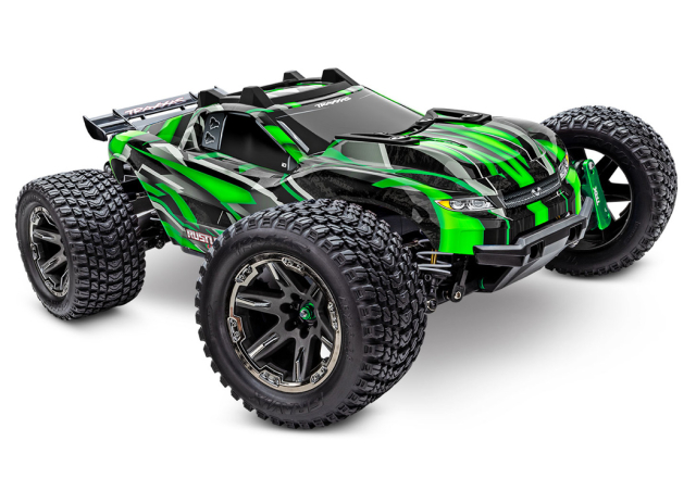 Traxxas Rustler 4WD Ultimate Clipless 1/10 Grön