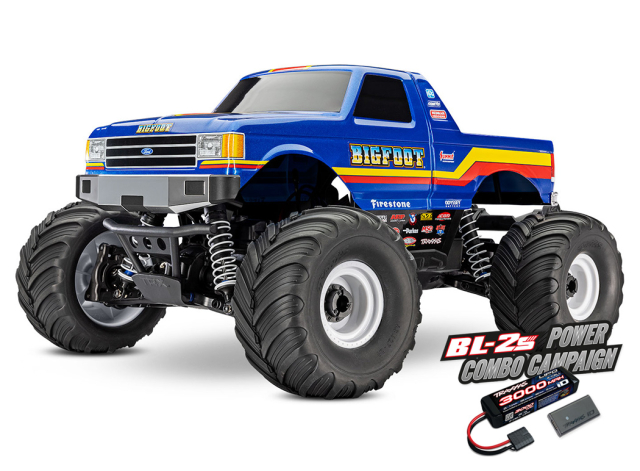 Traxxas BIGFOOT 4x4 BL-2s EHD 1/10 RTR TQ