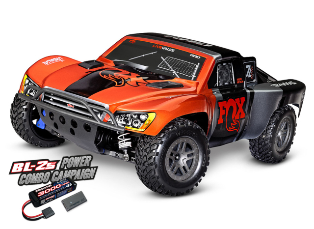 Traxxas Slash 4WD BL-2s 1/10 Fox