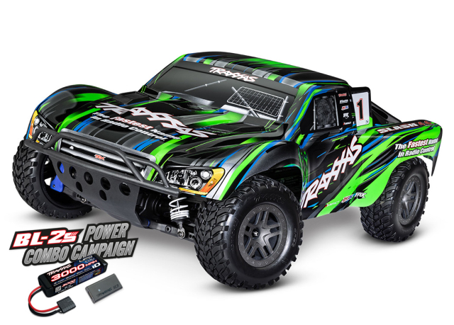 Traxxas Slash 4WD BL-2s 1/10 Grön