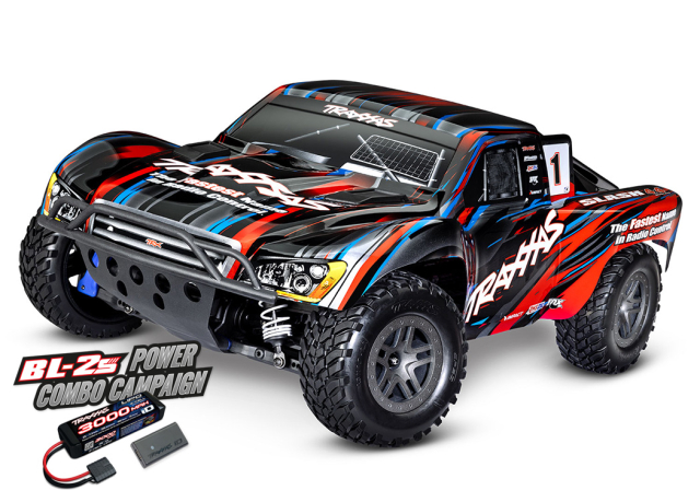 Traxxas Slash 4WD BL-2s 1/10 Röd