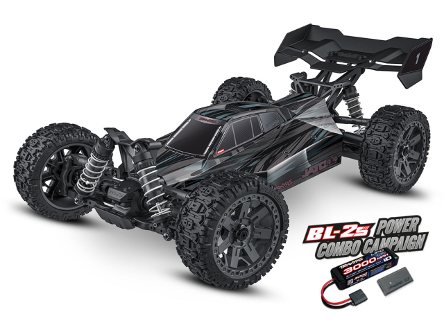 Traxxas Jato Buggy BL-2s 4WD EHD 1/8 Svart