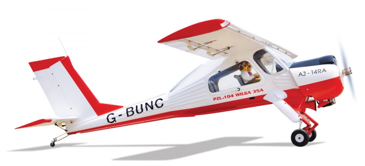 PZL-104 Wilga 2240mm 26-35cc Bensin ARTF - BH124 | BLACK HORSE | Rynos